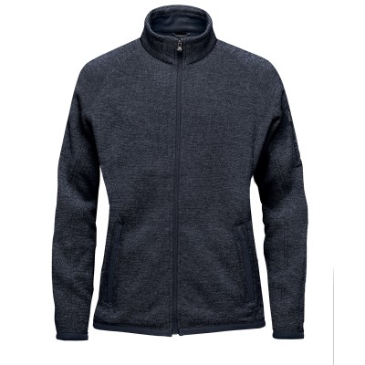 Giacca in pile con zip intera Avalante da donna