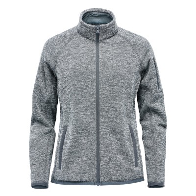 Giacca in pile con zip intera Avalante da donna