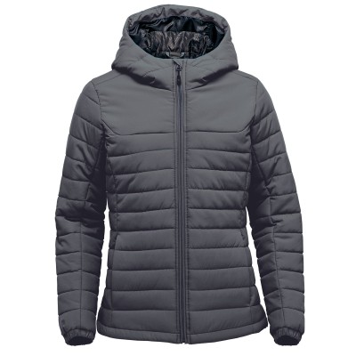 Giacca trapuntata con cappuccio Nautilus da donna Giacca trapuntata con cappuccio Nautilus da donna