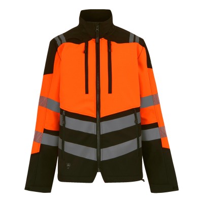 Giacca softshell Hi-Vis X-Pro a 3 strati (classe 2) Giacca softshell Hi-Vis X-Pro a 3 strati (classe 2)