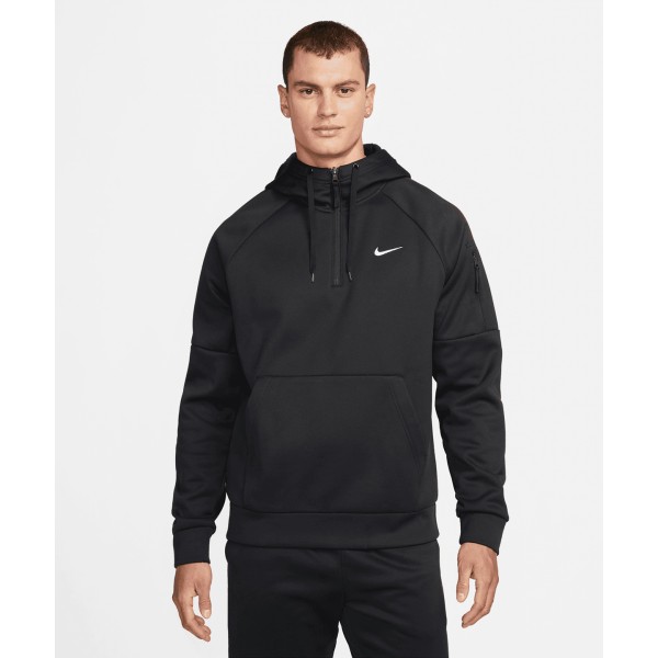 Felpa con cappuccio fitness con cerniera 1/4 da uomo Nike - cod. RWNK390