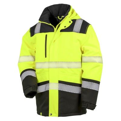 Giacca di sicurezza softshell stampabile Giacca di sicurezza softshell stampabile