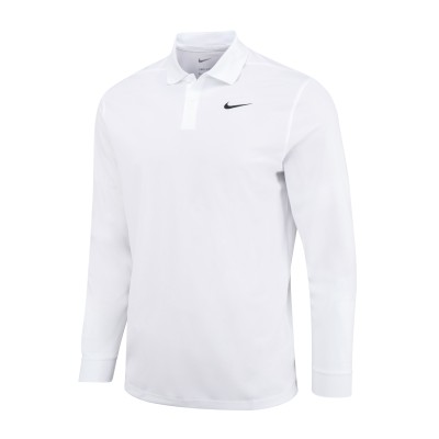 Polo a maniche lunghe Nike Dri-FIT Victory tinta unita