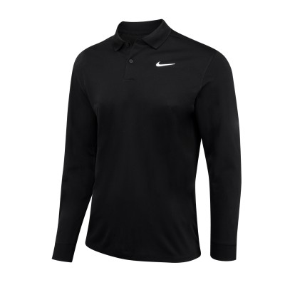 Polo a maniche lunghe Nike Dri-FIT Victory tinta unita