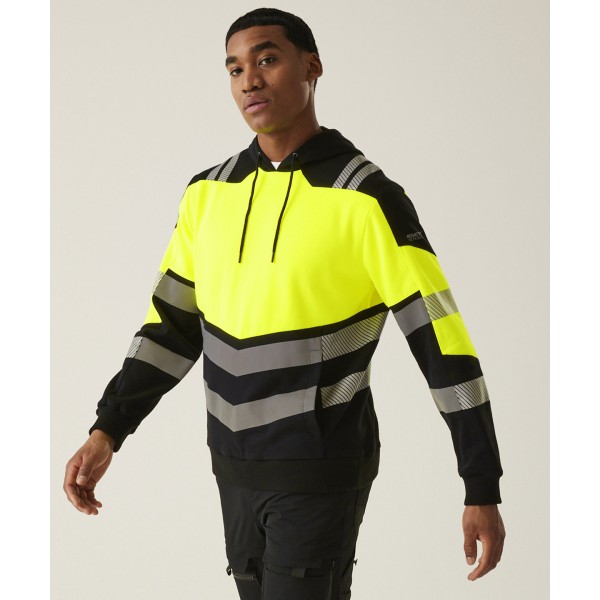 Felpa con cappuccio Hi-Vis X-Pro (classe 2) - cod. RWRG479
