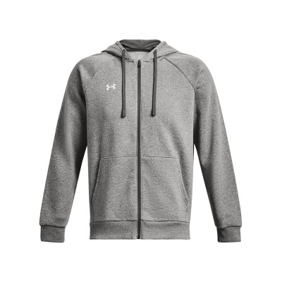 Felpa con cappuccio e zip intera in pile Rival