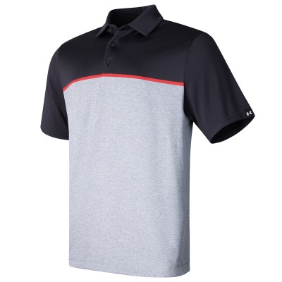 Polo a righe playoff 3.0 UA LB – bordo illuminato