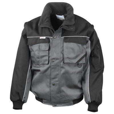 Giacca da pilota pesante con cerniera Work-Guard Giacca da pilota pesante con cerniera Work-Guard