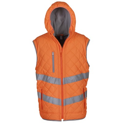 Gilet con cappuccio Kensington ad alta visibilità (HV007)