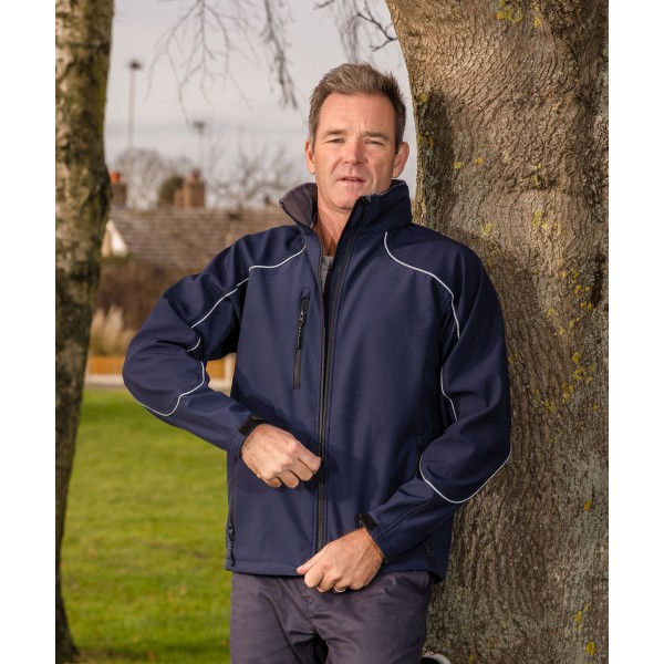 Giacca softshell con cappuccio - cod. RWR118A
