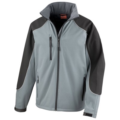 Giacca softshell con cappuccio
