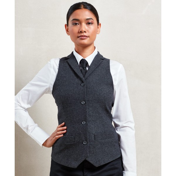 Gilet a spina di pesce da donna - cod. RWPR626