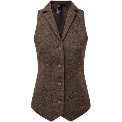 Gilet a spina di pesce da donna