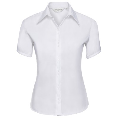 Camicia da donna a maniche corte, non stirabile