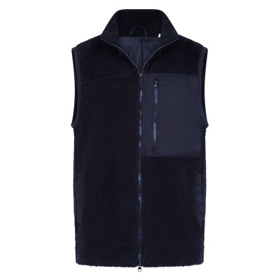 Gilet in sherpa riciclato Gilet in sherpa riciclato