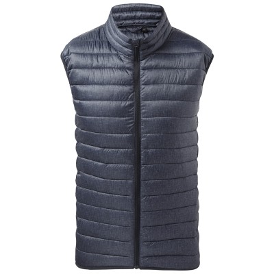 Gilet imbottito melange