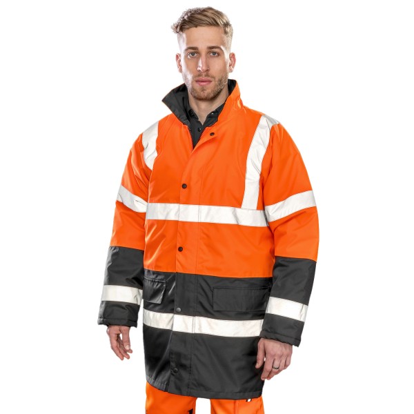 Mantello di sicurezza bicolore autostradale - cod. RWR452X