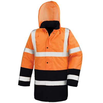 Mantello di sicurezza bicolore autostradale