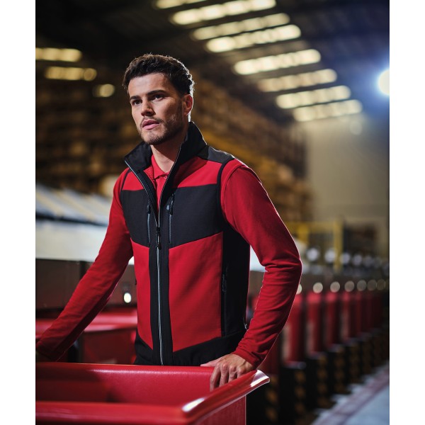 Gilet softshell unisex a 2 strati E-Volve - cod. RWRG543