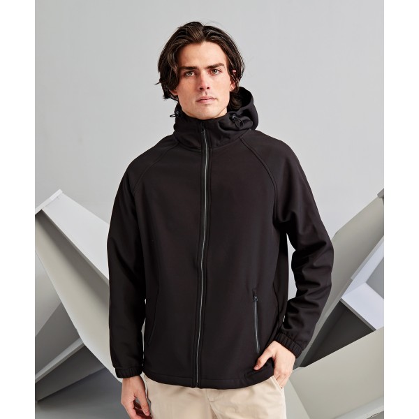 Giacca softshell con cappuccio a 2 strati - cod. RWTS009