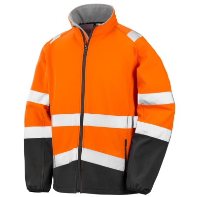 Giacca softshell di sicurezza stampabile