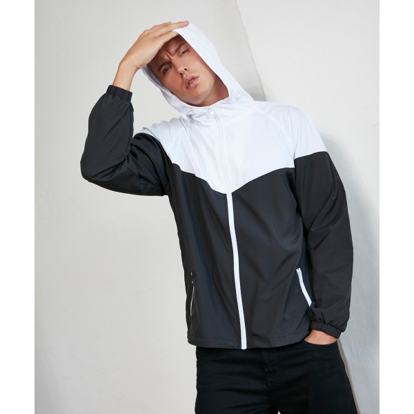 Giacca antivento tecnica bicolore - cod. RWBY129