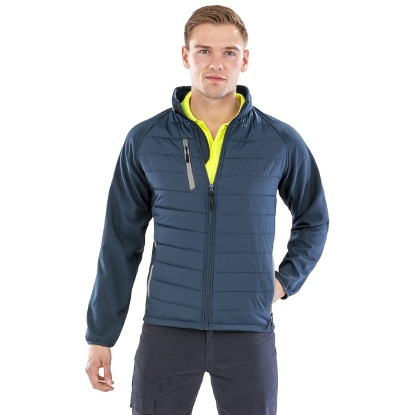 Giacca softshell imbottita Compass - cod. RWR237X