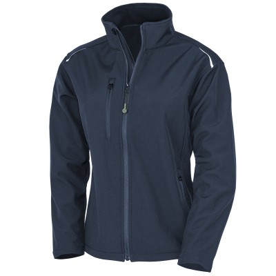 Giacca softshell stampabile a 3 strati riciclata da donna