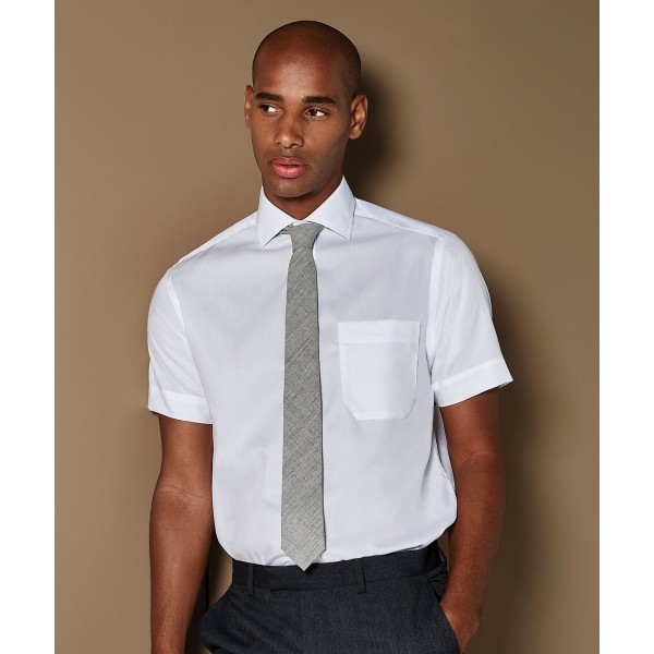 Camicia aziendale premium no stiro a maniche corte (vestibilità classica) - cod. RWKK115