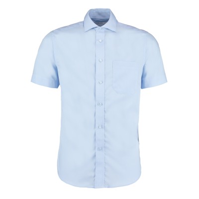 Camicia aziendale premium no stiro a maniche corte (vestibilità classica) Camicia aziendale premium no stiro a maniche corte (vestibilità classica)