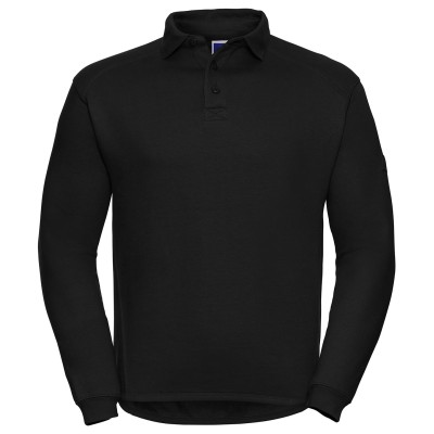 Felpa con colletto resistente