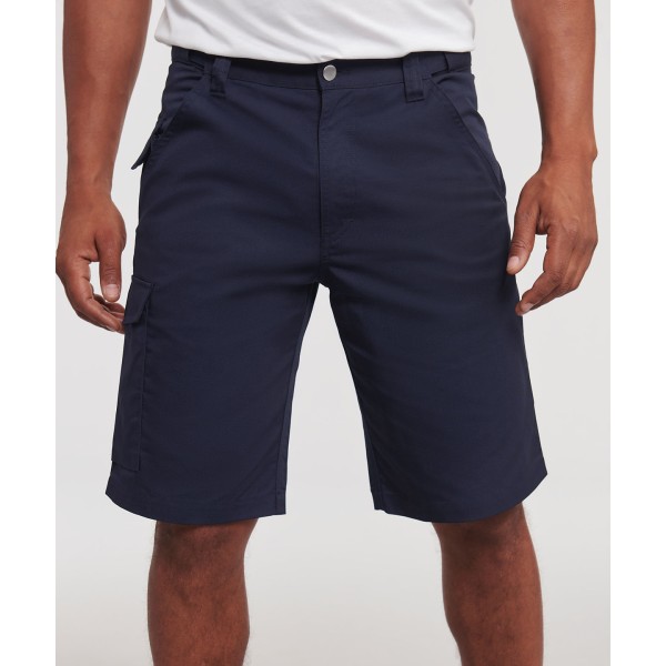 Pantaloncini da lavoro in twill di policotone - cod. RWJ002M