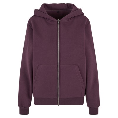 Felpa con cappuccio e zip soffice da donna Felpa con cappuccio e zip soffice da donna