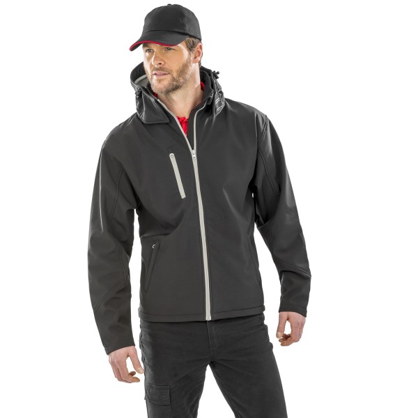 Giacca softshell con cappuccio Core TX Performance - cod. RWR230M