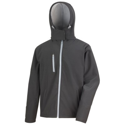 Giacca softshell con cappuccio Core TX Performance