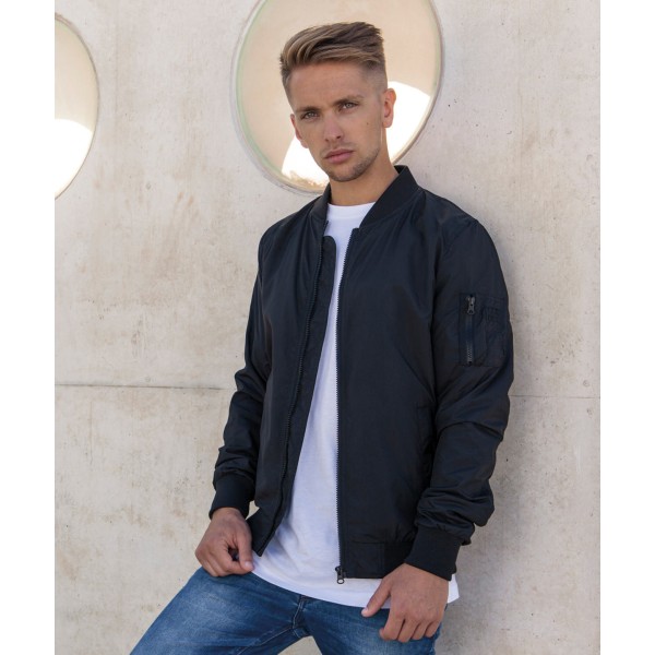 Giubbotto bomber in nylon - cod. RWBY045