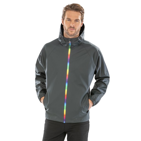 Giacca impermeabile Prism PU con retro riciclato - cod. RWR908X