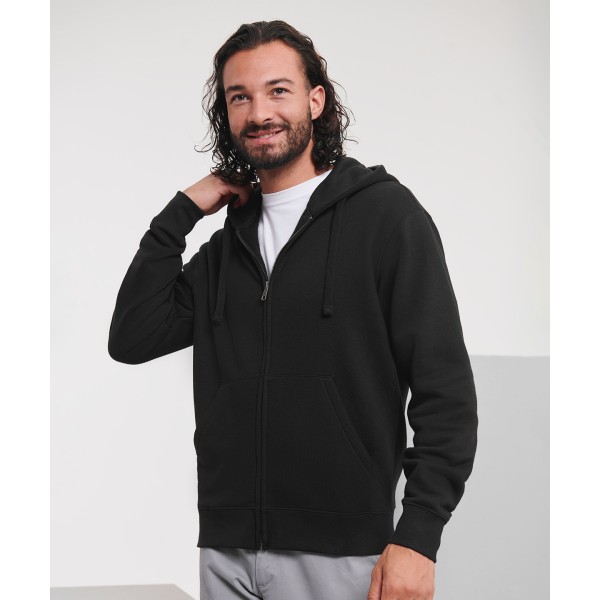 Felpa con cappuccio e cerniera autentica - cod. RWJ266M