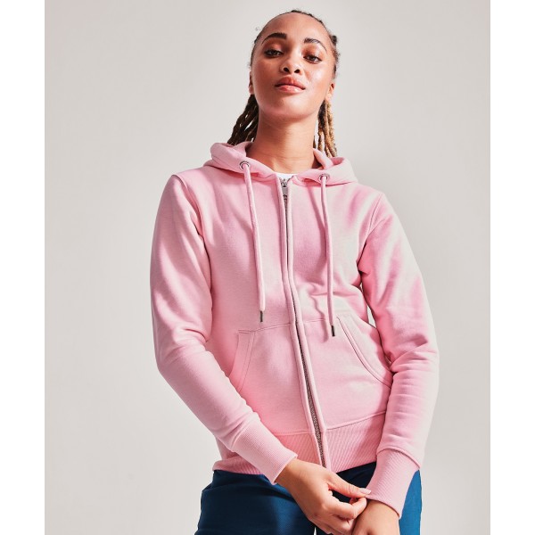 Felpa con cappuccio e zip intera Anthem da donna - cod. RWAM004