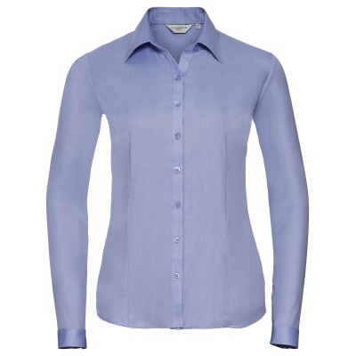 Camicia a spina di pesce a maniche lunghe da donna Camicia a spina di pesce a maniche lunghe da donna