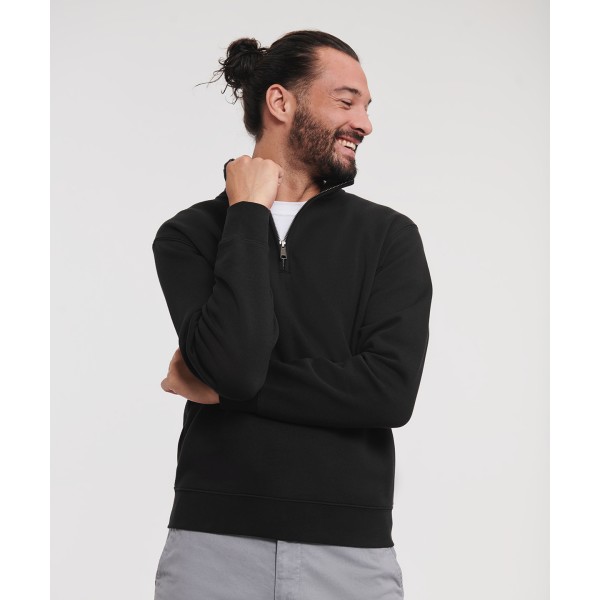 Felpa autentica con zip ¼ - cod. RWJ270M