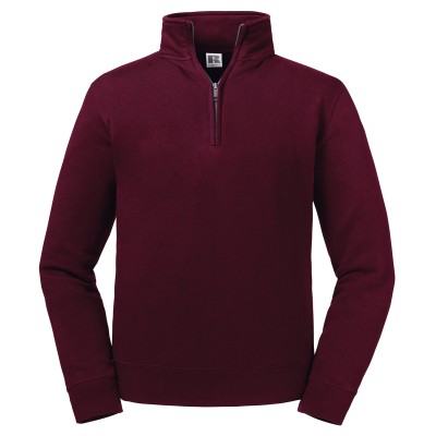 Felpa autentica con zip ¼