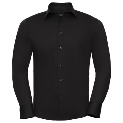 Camicia aderente a maniche lunghe e facile da lavare