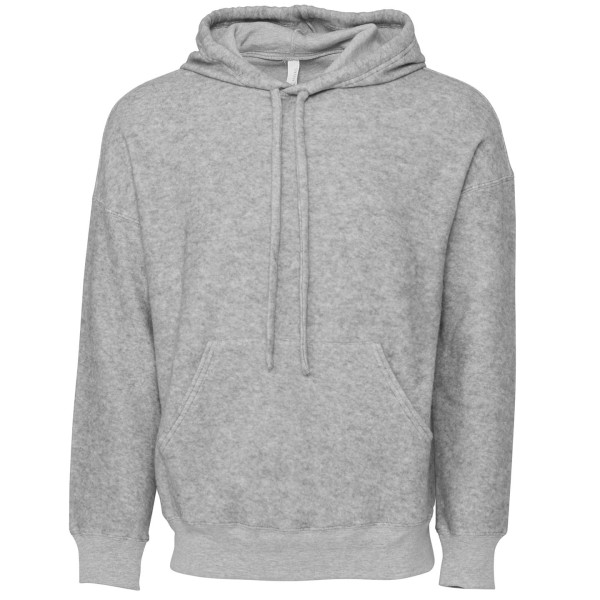 Felpa con cappuccio unisex in pile scamosciato - cod. RWBE130
