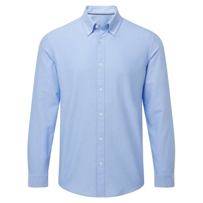 Camicia Oxford a maniche lunghe in cotone da uomo Camicia Oxford a maniche lunghe in cotone da uomo