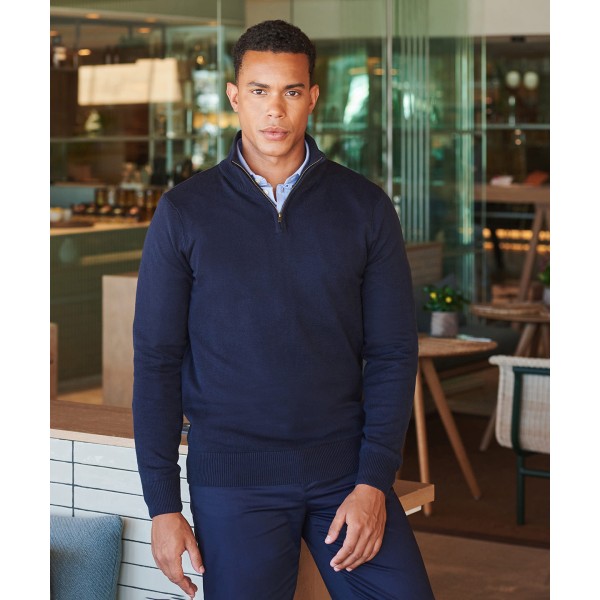 Maglione con cerniera ¼ - cod. RWHB729
