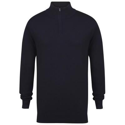 Maglione con cerniera ¼