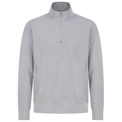 Felpa unisex sostenibile con zip ¼ Felpa unisex sostenibile con zip ¼