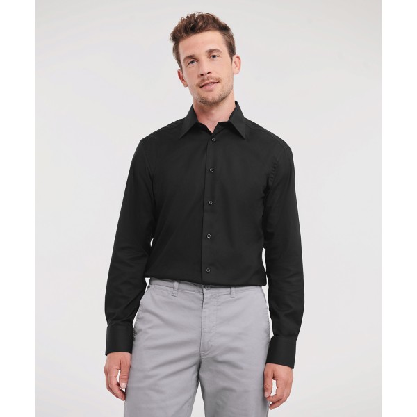 Camicia Oxford su misura a maniche lunghe e facile da lavare - cod. RWJ922M