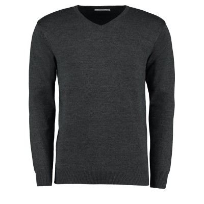 Maglione Arundel con scollo a V e maniche lunghe (vestibilità classica)